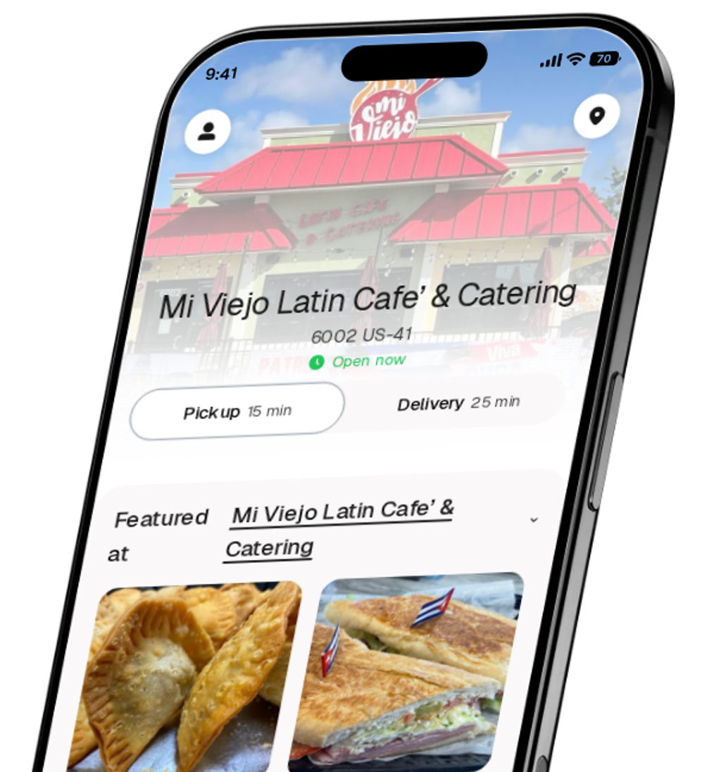 Mi Viejo Latin Cafe’ & Catering app preview