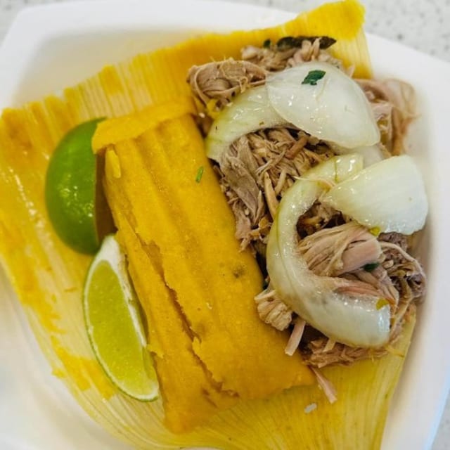 Cuban Tamales "Tamal Cubano".