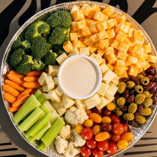 Vegetable & Cheese Tray