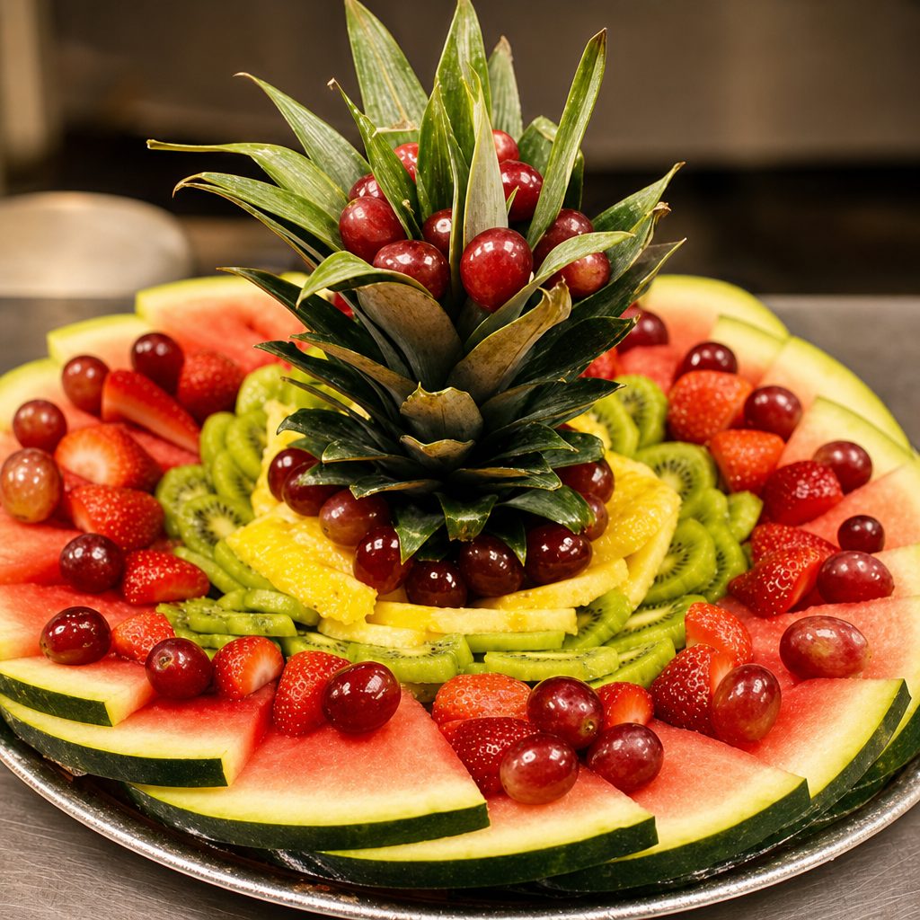 Fruit Tray.